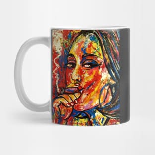 The cigar smoker Mug